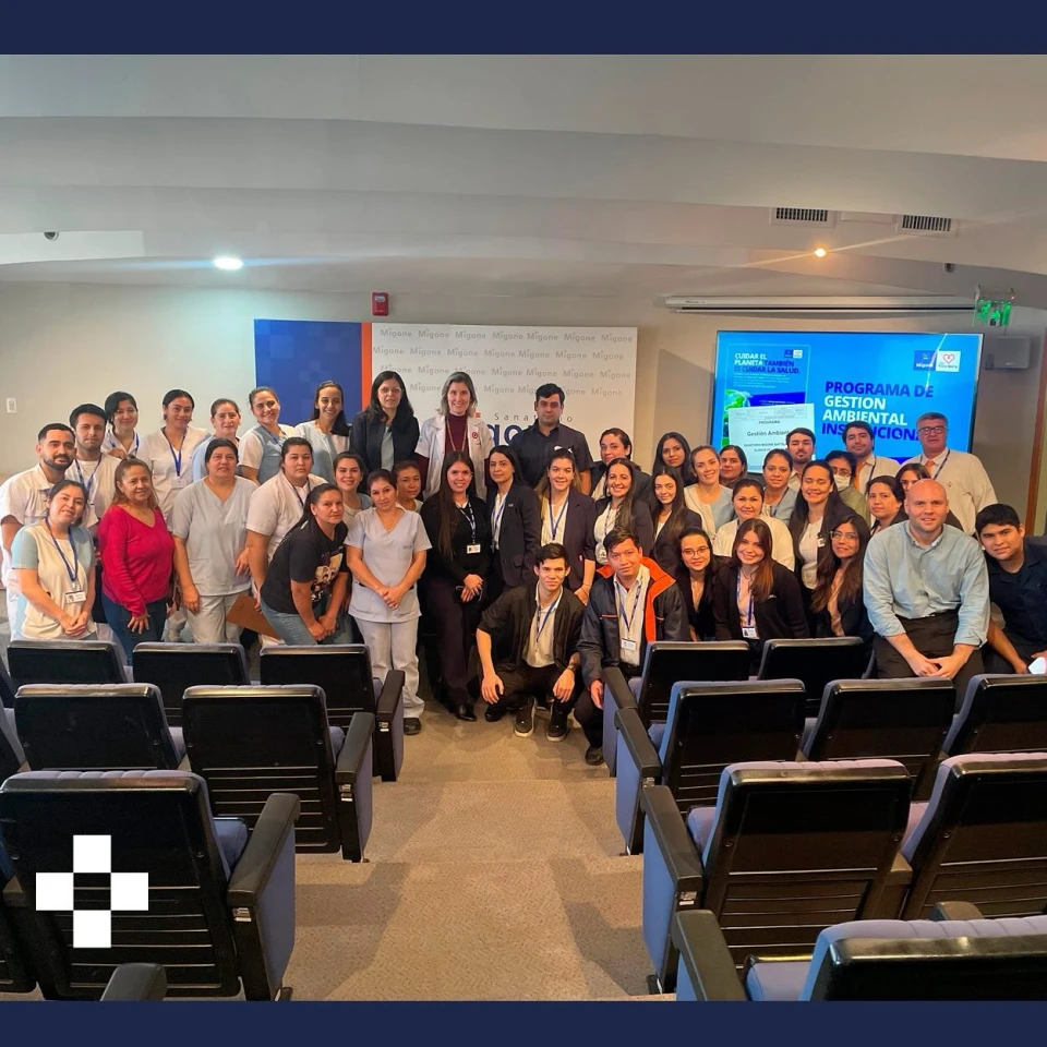 Se llevó a cabo la charla del programa institucional de Gestión Ambiental en el Sanatorio Migone.